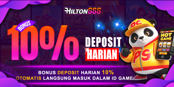 BONUS DEPOSIT HARIAN 10%