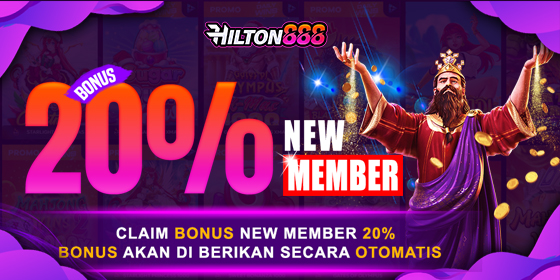 BONUS NEW MEMBER 20%